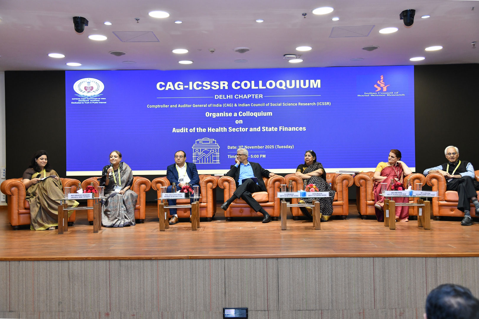 CAG-ICSSR Colloquium on Audit of the Health Sector and State Finances on November 11, 2025