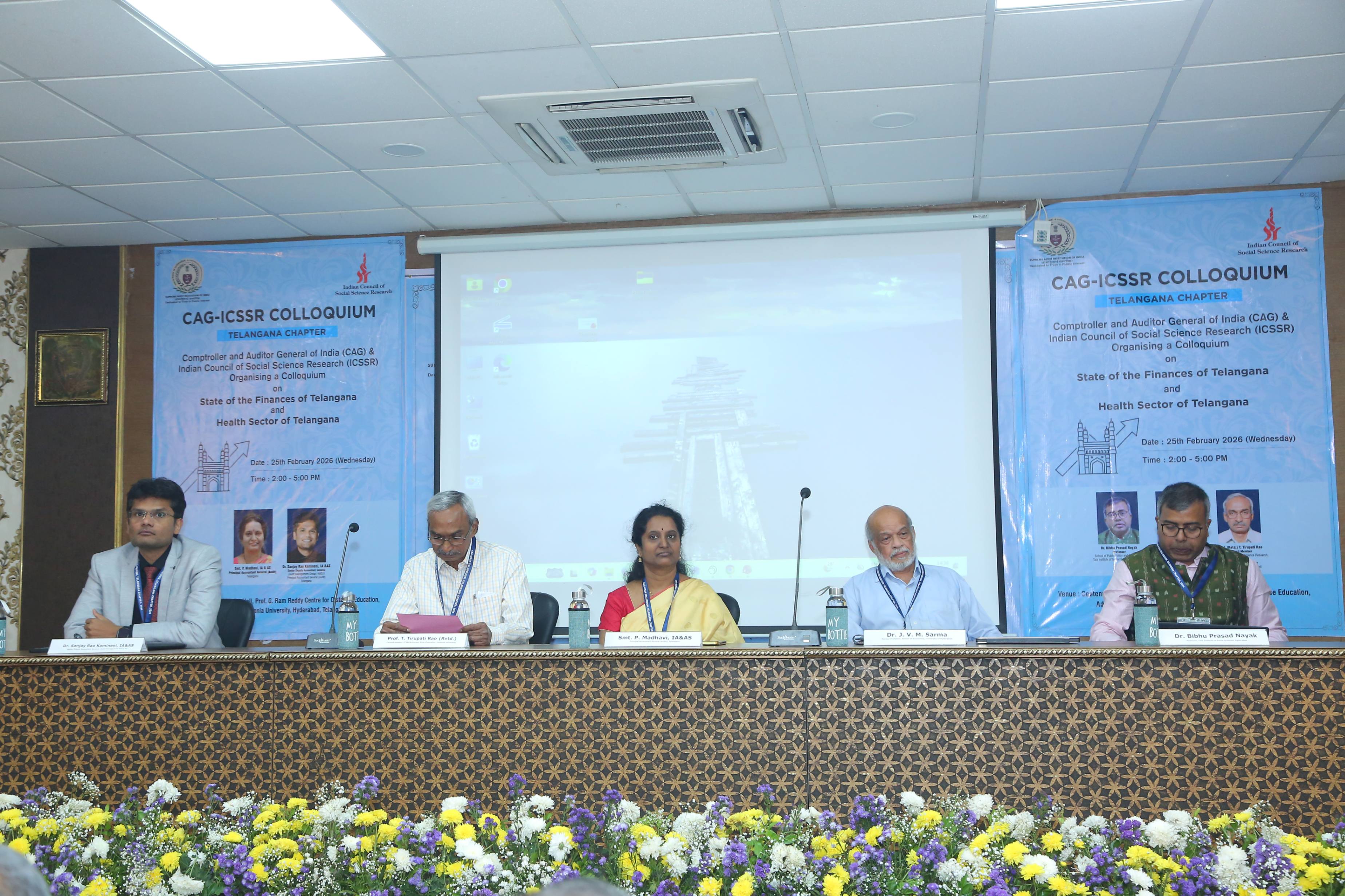 CAG-ICSSR Colloquium, Telangana, 25 February 2026