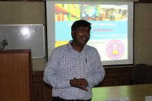 Lecture on Mobile Library Services  delivered by Prof M. Madhusudan, Delhi University