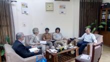 Visit of University of Guelph delegation led by Professor Charlotte Yates, Provost & Vice President (Academic) to meet the Member Secretary, ICSSR
