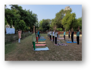 Yoga day celebration at ICSSR funded research Institute -GIDS, Lucknow