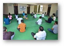 Yoga day celebration at ICSSR funded research Institute -IDS, Jaipur