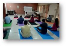 Yoga day celebration at ICSSR Regional Centre -NWRC, Chandigarh